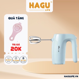 Máy đánh trứng, đánh kem mini cầm tay bear, 5 tốc độ - bảo hành 12 tháng