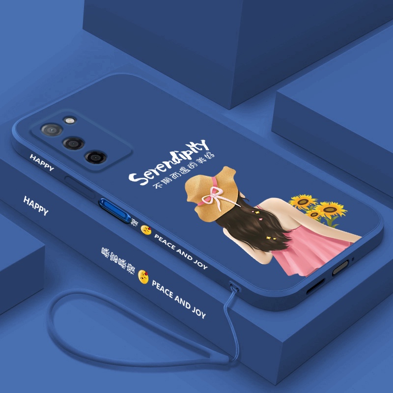 Ốp Điện Thoại TPU Họa Tiết Hoa Hướng Dương Cho Oppo A7 A5S Oppo A12 Oppo A9 2020 Oppo A5 2020 Oppo A72 5G Oppo A73 5G