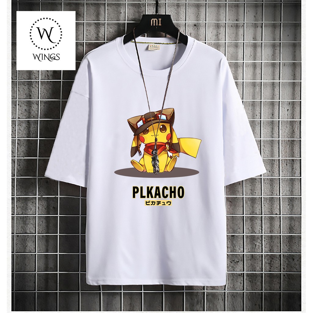 Áo thun tay lỡ Pikachu sành điệu SF08