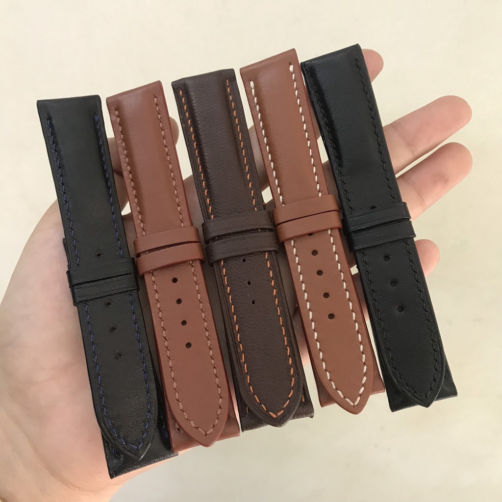 [ Rẻ Nhất ]Dây đồng hồ da bò cao cấp dành cho nam
