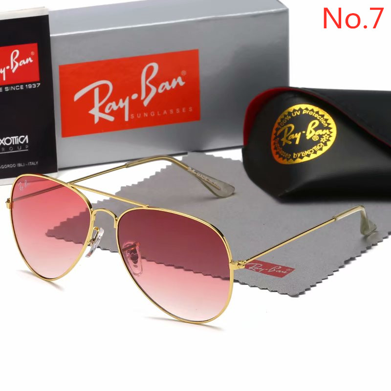 RAY-BAN Kính Mát Chống Tia Cực Tím 20 Kiểu Cho Nam Và Nữ