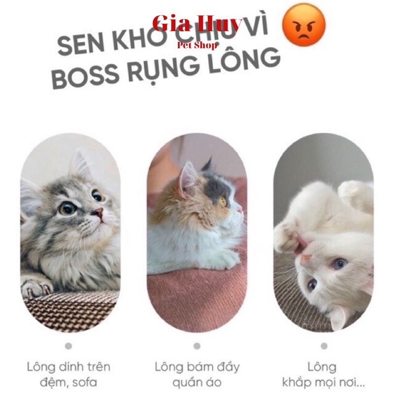 Cây Lăn Lông Tĩnh Điện Cao Cấp Chó Mèo