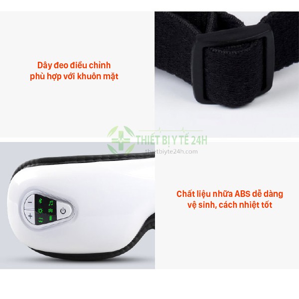 Máy Massage Mắt,Maý Mát Xa Giảm Thâm Cuồng Mắt,Xóa Bọng Mắt,Xoa Dịu Cơn Mỏi Mắt