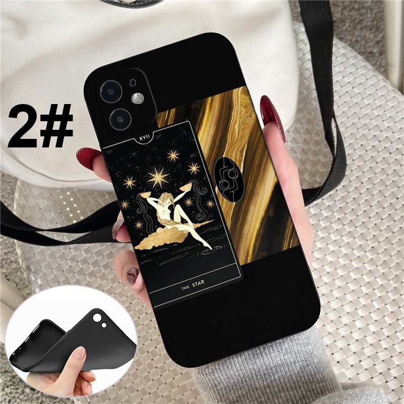 iPhone XR X Xs Max 7 8 6s 6 Plus 7+ 8+ 5 5s SE 2020 Soft Silicone Cover Phone Case Casing 146LQ Tarot Divination Brand
