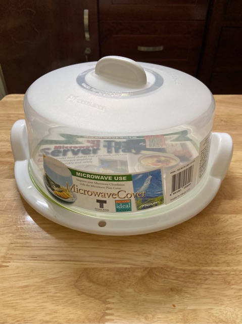 Nắp nhựa đậy thức ăn hâm trong lò vi sóng