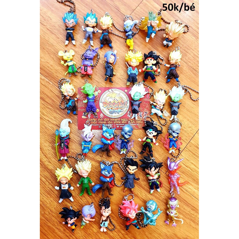 Mô hình Dragonball chính hãng - Móc khóa Dragonball - Bandai chính hãng