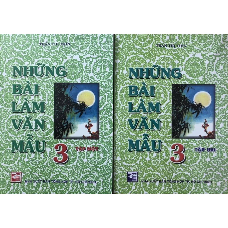 Sách - (Combo 2 tập) Những Bài Làm Văn Mẫu Lớp 3