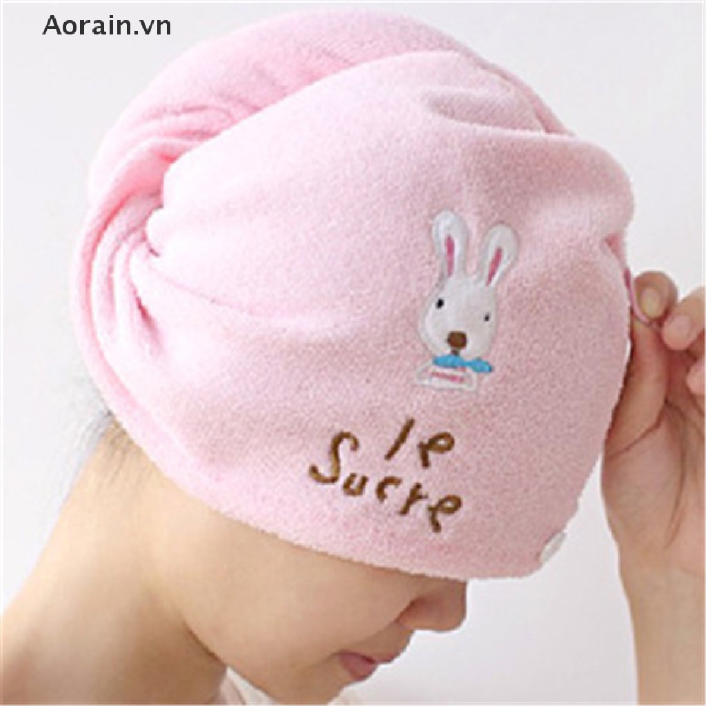 Mũ Trùm Đầu Làm Khô Tóc Siêu Mượt Tiện Lợi
