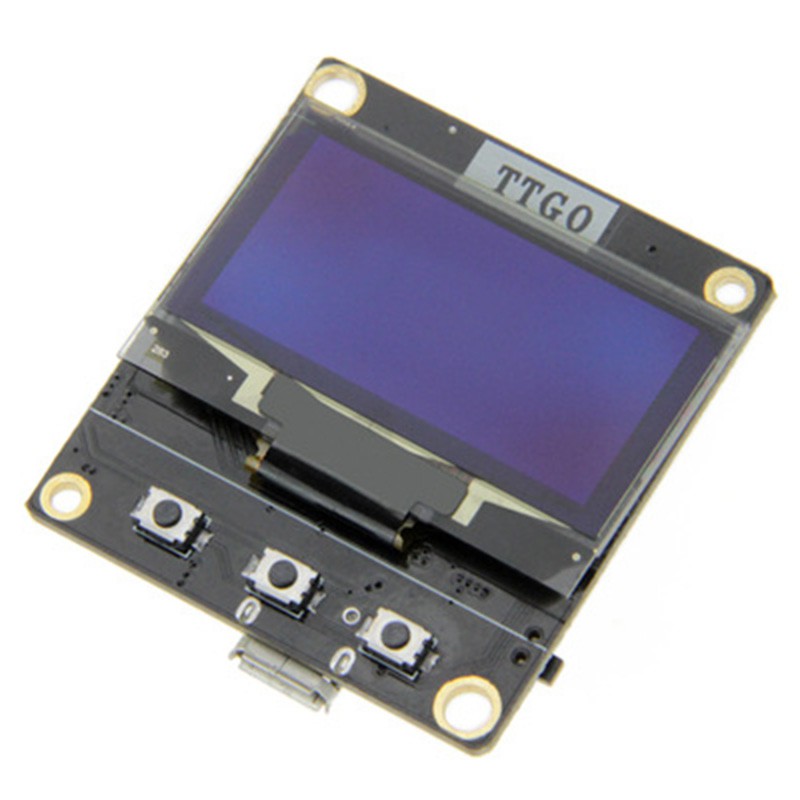 1 Mô Đun Thời Tiết WiFi ESP8266 OLED SH1106 1.3 inch IPEX 8dBi Kèm Ăng Ten