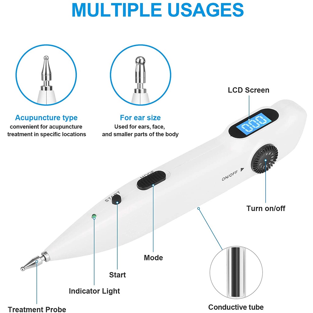 Bút châm cứu, dò huyệt, điện xung Leawell LY-508B