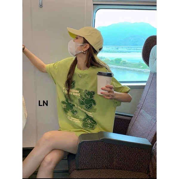 Áo phông 4 con gấu xanh DA6