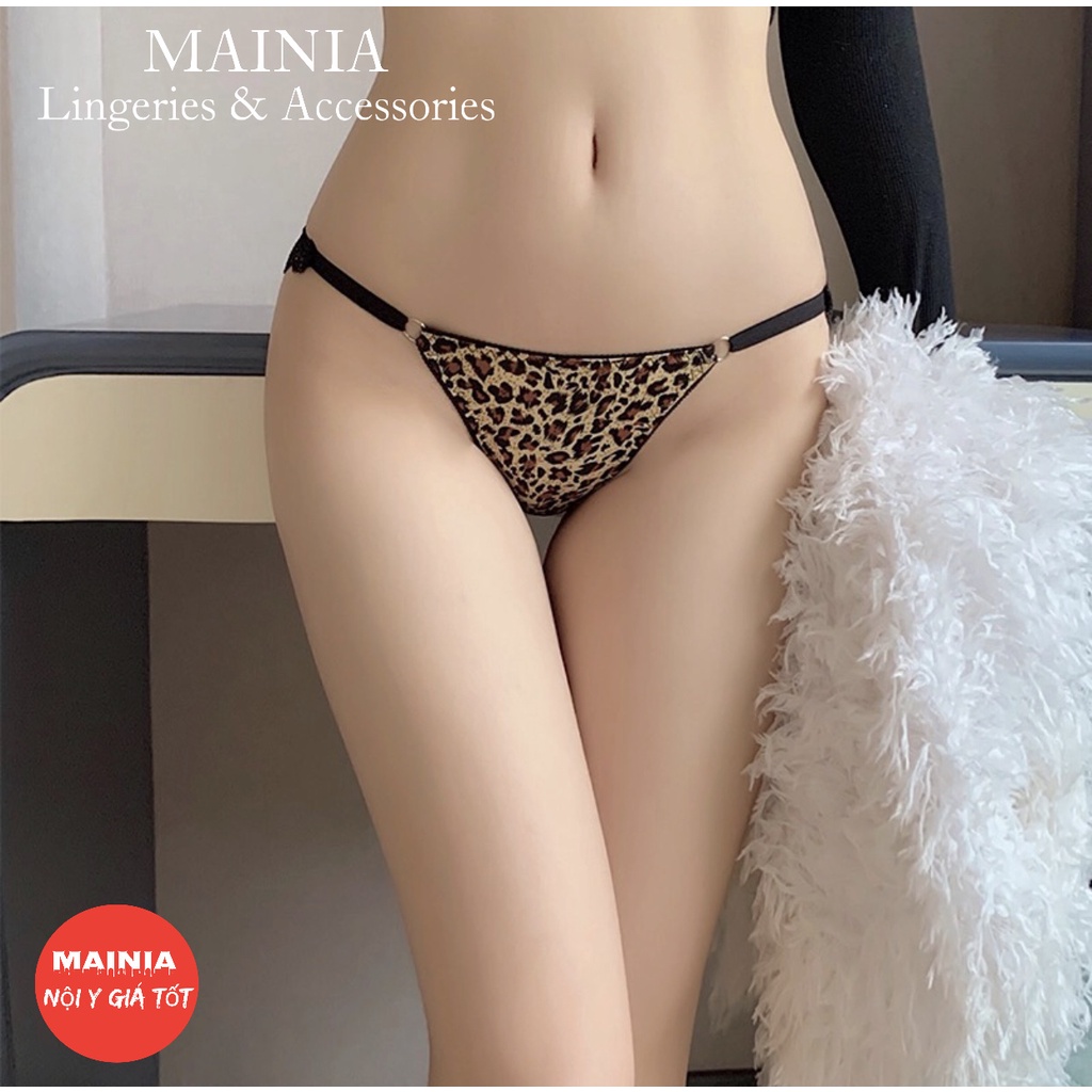 Quần Lót Ren Nữ Bigsize Thun Lạnh Hoạ Tiết Hổ Báo Chíp Nữ Cao Cấp Form To Mainia Shop
