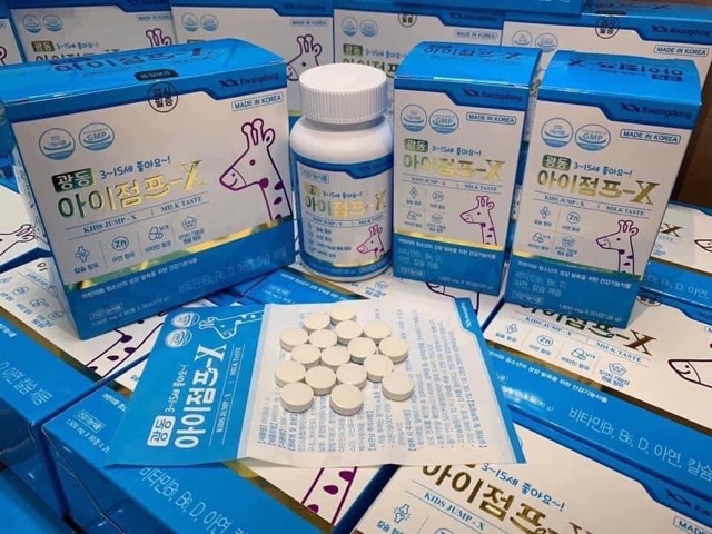 KẸO CANXI HƯƠU CAO CỔ KWANGDONG XANH - Giúp bé phát triển chiều cao - Hàng Chính Hãng