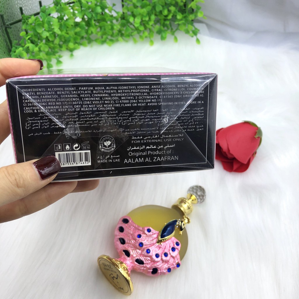 Nước Hoa Tinh Dầu Dubai Attar Ameer Công Hồng Nội Địa 29ml | BigBuy360 - bigbuy360.vn