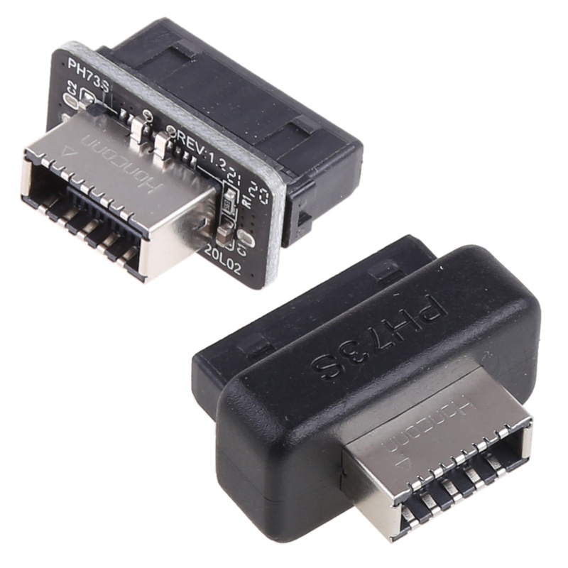 Đầu Chuyển Đổi Bảng Mạch USB 3.0  19 Pin Sang USB 3.1 Type-E Type-C 20 Pin