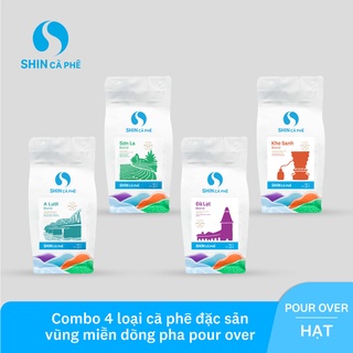Combo cà phê đặc sản vùng miền _ Cà phê pha thủ công SHIN Cà Phê