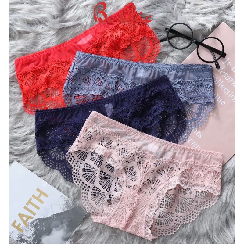 Quần lót ren kiểu mới lạ Q0372 BC_CHIC LINGERIE