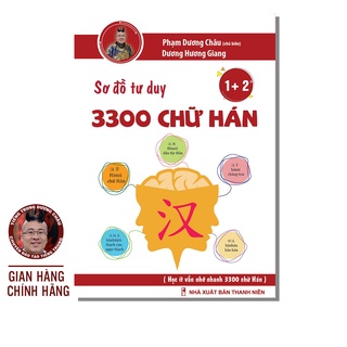 Sách - Sơ Đồ Tư Duy 3300 Chữ Hán tập 12 - Học Từ Vựng Tiếng Trung Qua Hình Ảnh Và Sơ Đồ - Phạm Dương Châu