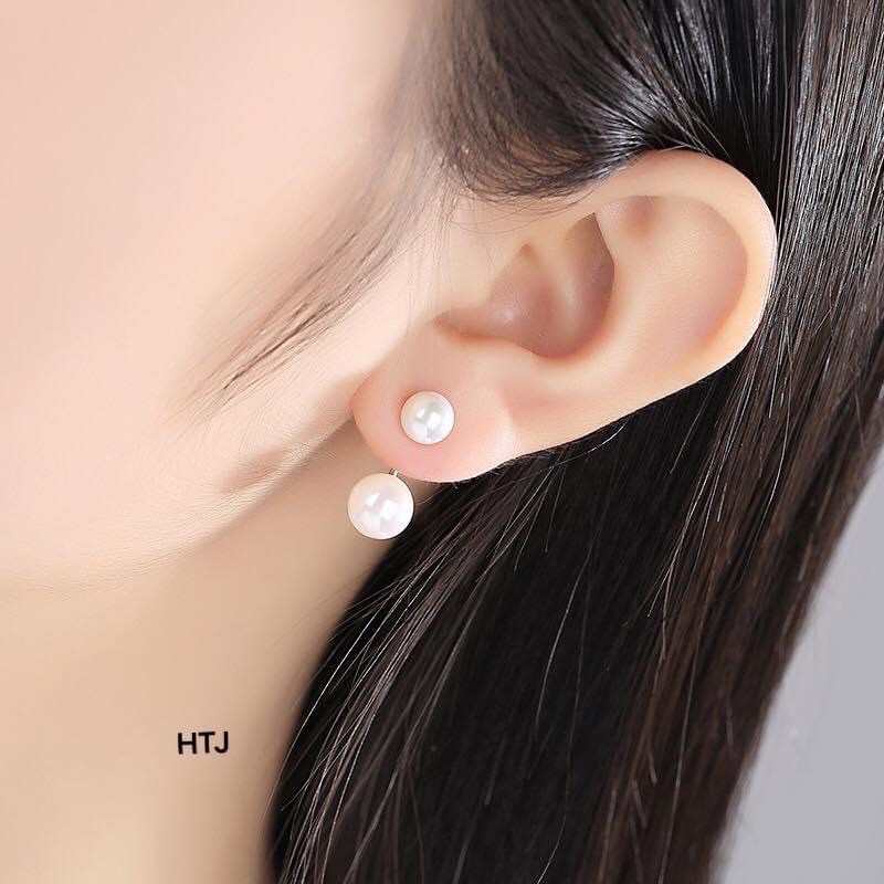 dior gài bạc ta, bông tai hot hit vượt thời đại - Bạc nomi