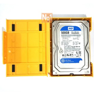 Hộp đựng Orico bảo vệ ổ cứng HDD 3.5 inch màu vàng
