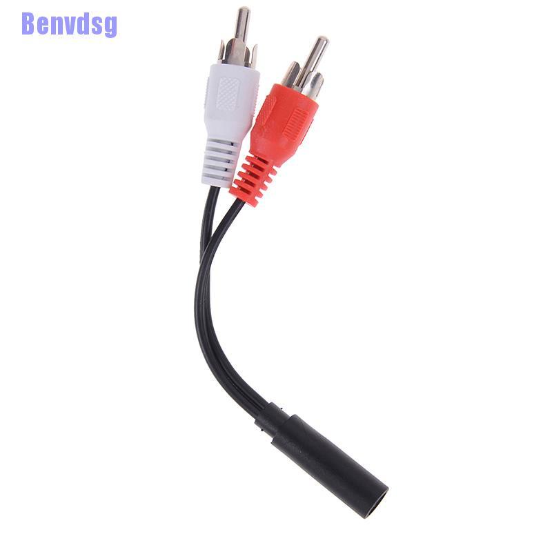 Cáp Chuyển Đổi Âm Thanh 2 Trong 1 Từ 3.5mm Sang 2rca Chuyên Dụng