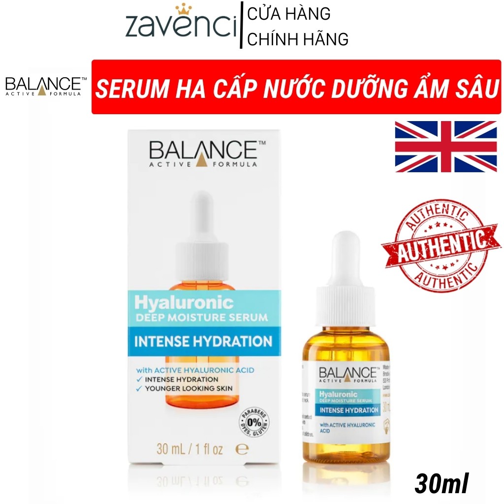 Serum Balance  Active Formula tinh chất vitamin C dưỡng da trắng ngừa mụn 30ml - ZAVENCI Official