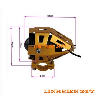 Đèn Led Trợ Sáng U5 Dành Cho Xe Máy