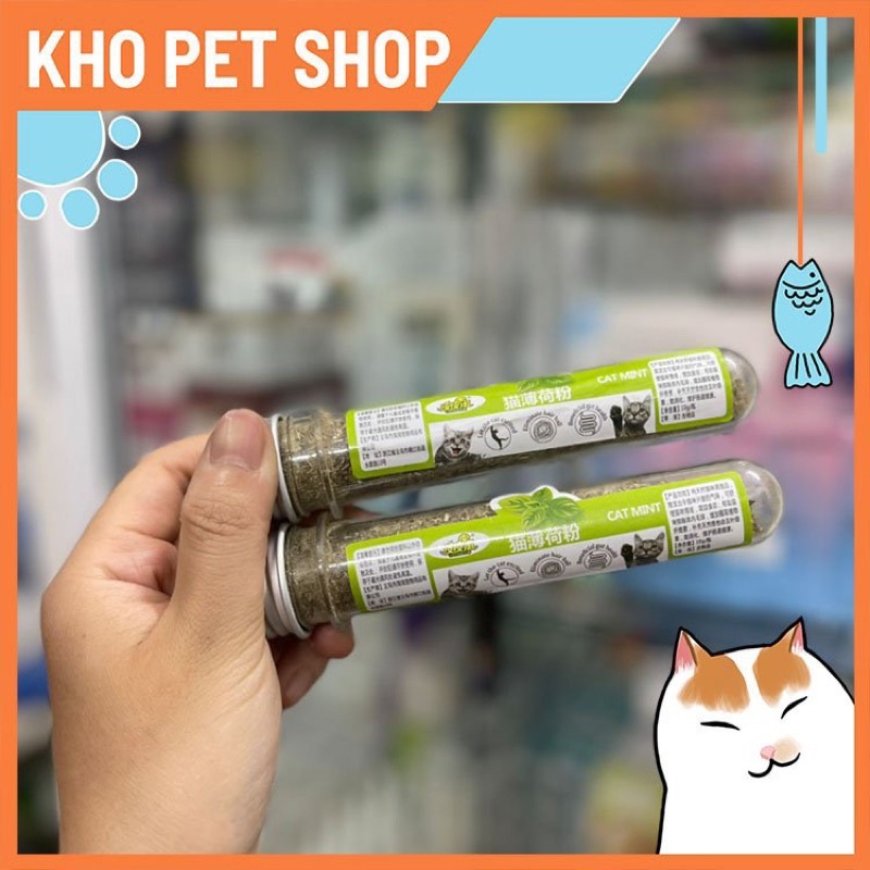 Cỏ bạc hà cho mèo - Catnip ống (40ml)