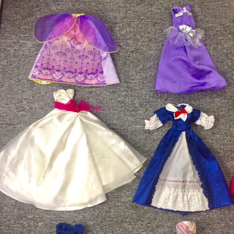 QAA6-ĐẦM CHO BÚP BÊ BARBIE