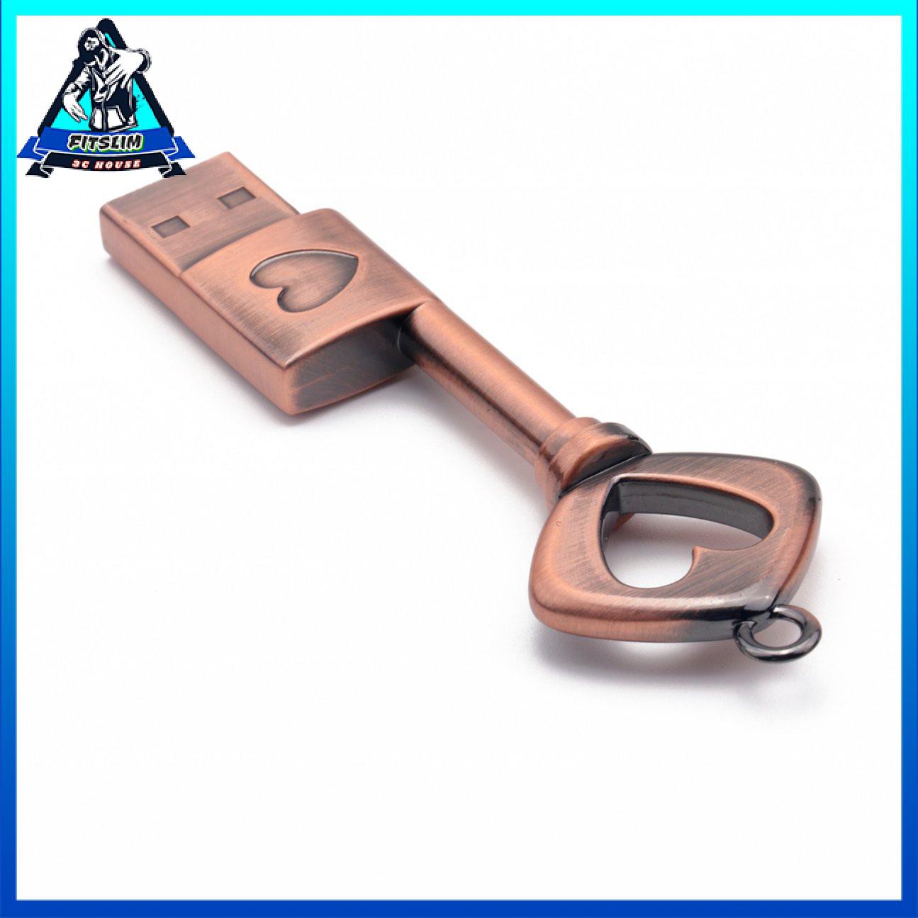 Hình dạng khóa sáng tạo di động Giao diện USB2.0 Ổ đĩa flash USB nhỏ