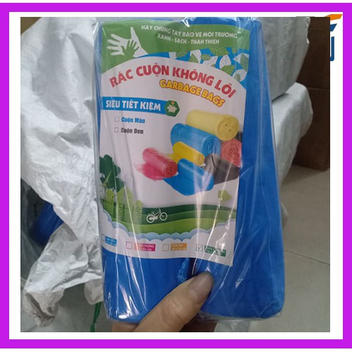 1KG(3 cuộn) Túi Rác Phân Hủy Thanh An