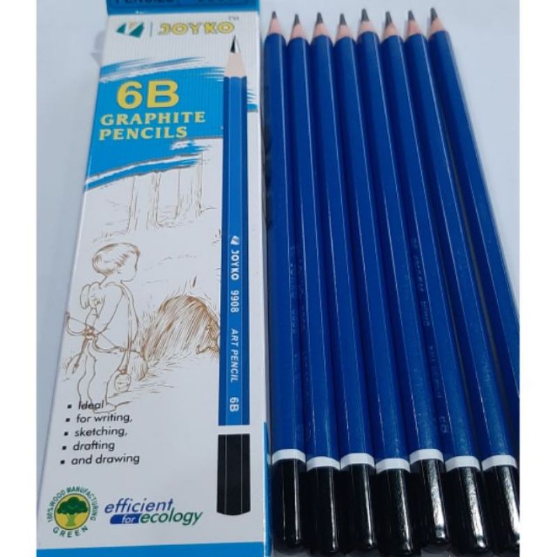 1 cây chì gỗ 6B