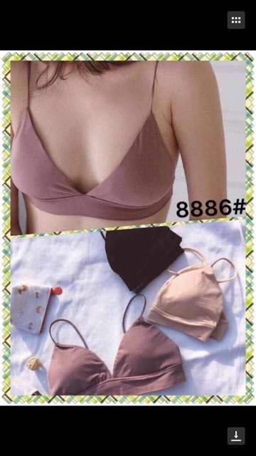 Bra 2 dây cotton 8886