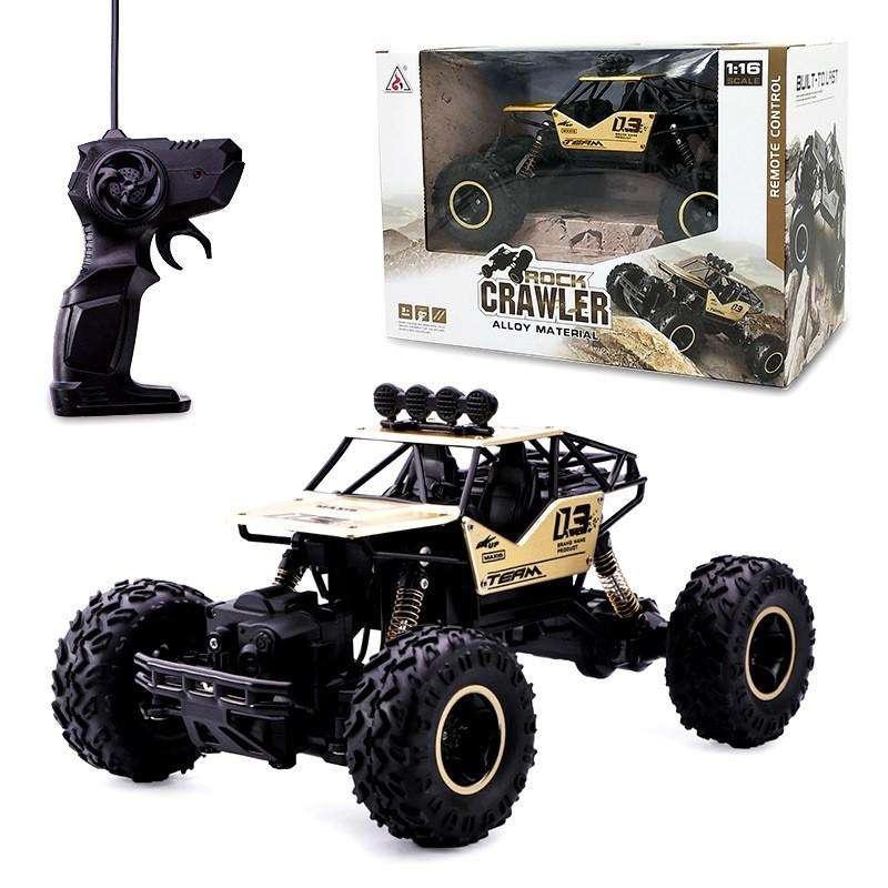 Đồ Chơi Xe Địa Hình Rock Crawler Tỷ Lệ 1:16, 2 Cầu 4x4 , Điều Khiển Từ Xa, Pin Sạc - No.6141