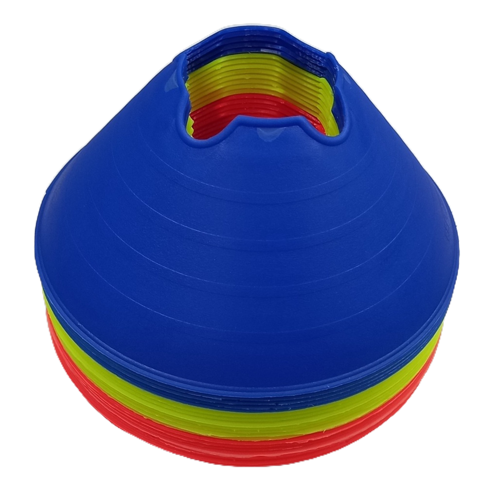 COMBO 10 CHIẾC MARKER CONE NẤM - HUẤN LUYỆN THỂ THAO (mắc cơ) - TẬP CHIẾN THUẬT BÓNG ĐÁ - TẬP THỂ LỰC
