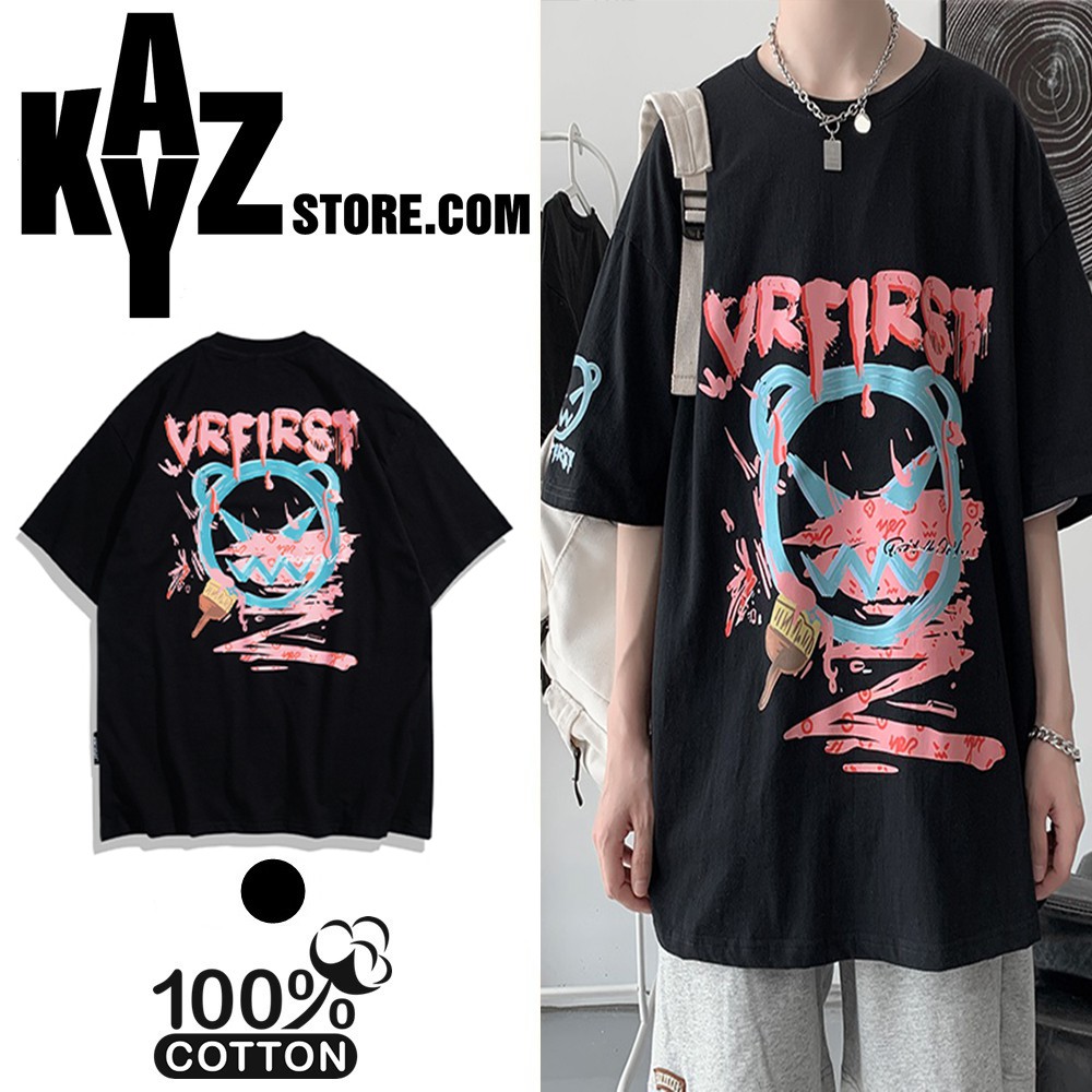 Áo Thun Tay Lỡ Form Rộng Unisex VRFIRST