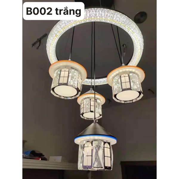 Đèn thả bàn ăn  - đen  thả trần -   đèn thả trang phòng bếp, bảo hành 24 tháng