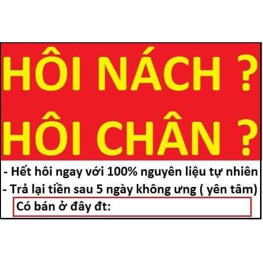 Xịt họng, hôi nách, chân TQKBV