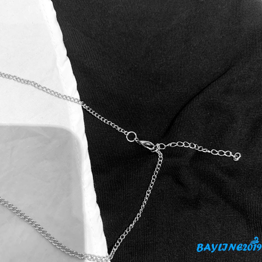 Vòng cổ nữ mặt hình tròn đính đá thời trang