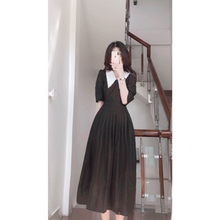 Váy dập ly vintage (Ảnh thật shop chụp)