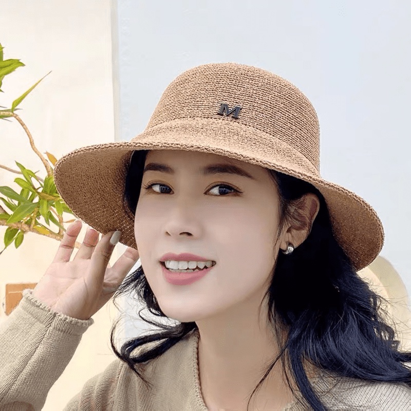 Nón cói chữ M nhiều màu  - shop8868