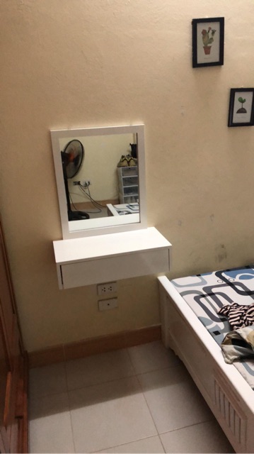 ✅ Bàn trang điểm treo tường mini đẹp 60cm BTD-5652 | BigBuy360 - bigbuy360.vn