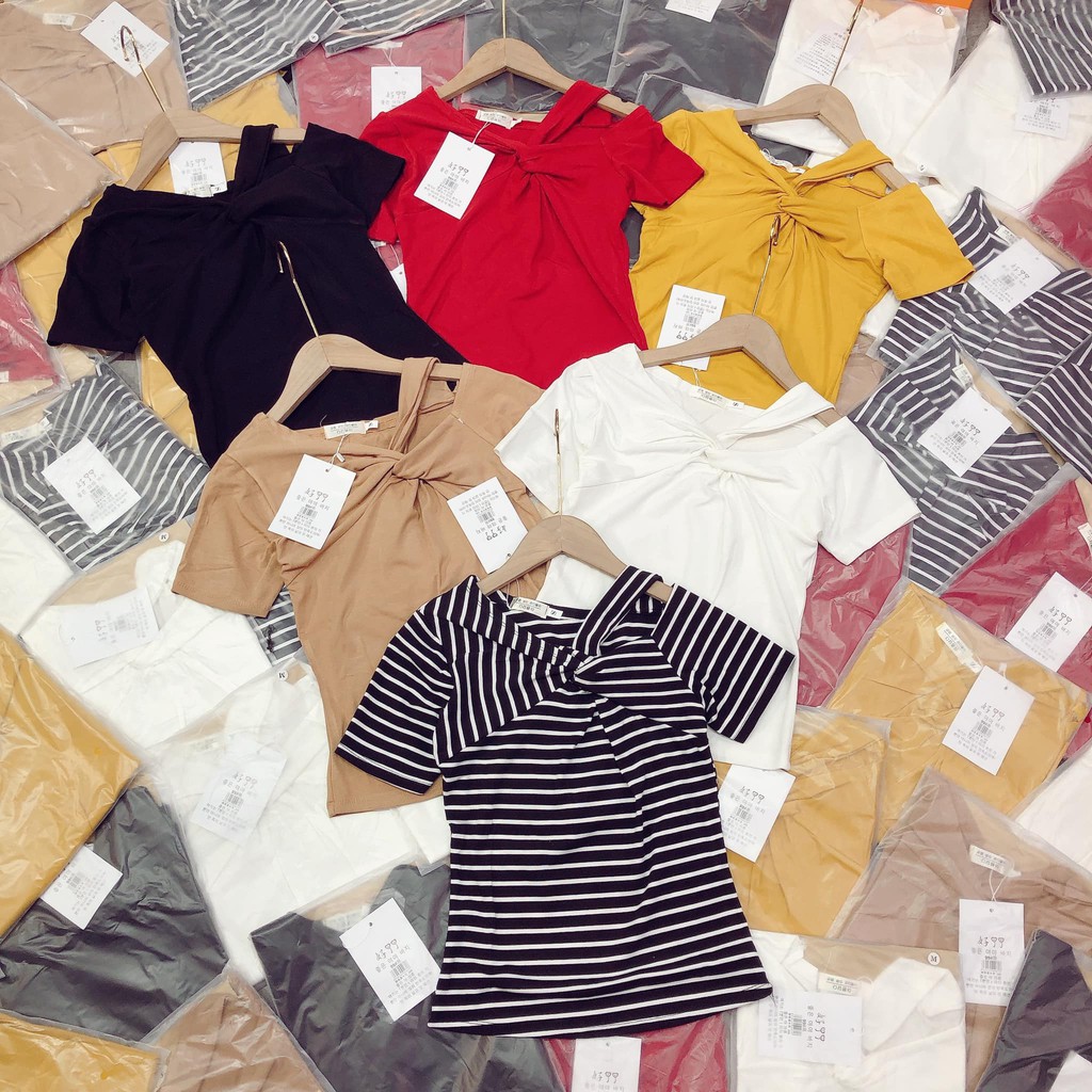 [Mã WASKT410K giảm 10K đơn 50K] Áo cộc zip xoắn cổ HỞ VAI( kèm ảnh thật,video) | BigBuy360 - bigbuy360.vn