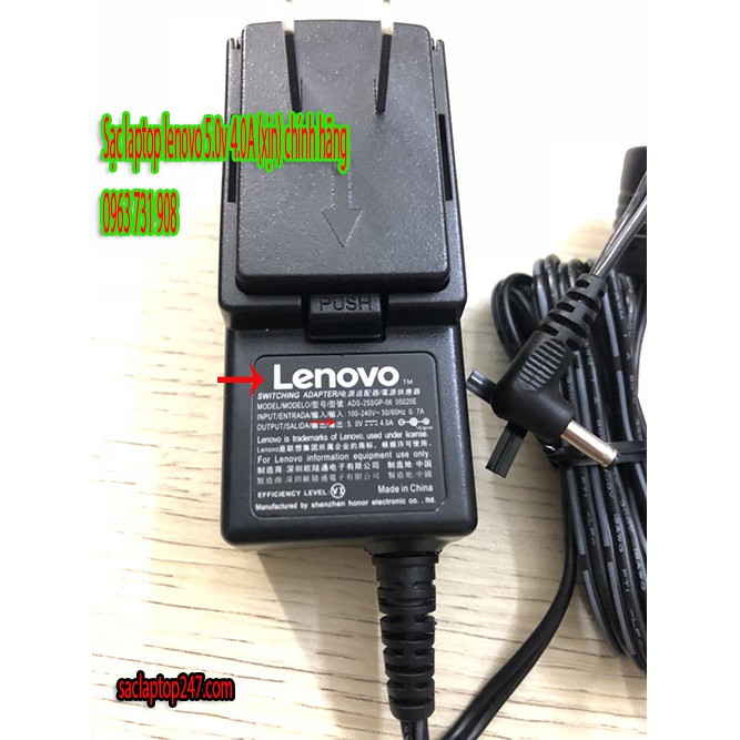 Sạc laptop Lenovo 5V 4A chính hãng