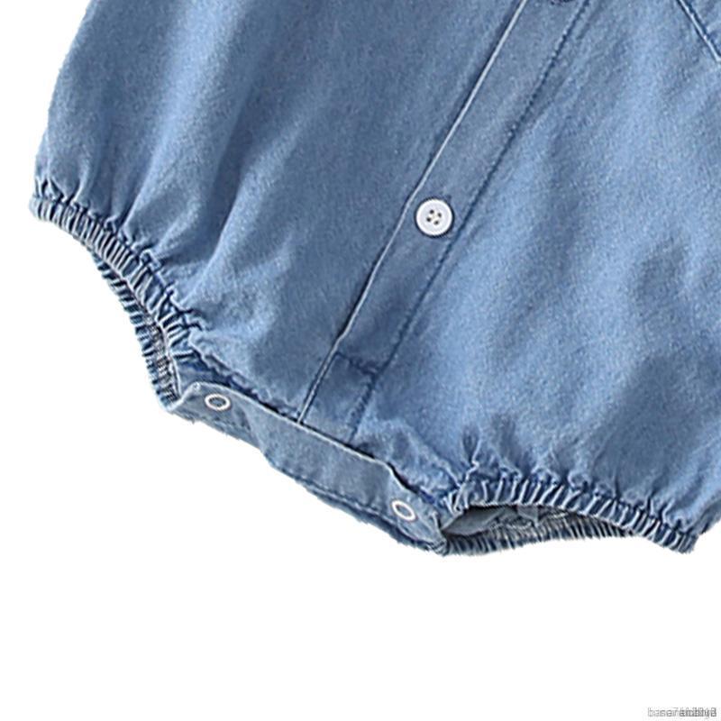 Jumpsuit tay dài phong cách Hàn Quốc kiểu dáng đơn giản đáng yêu dành cho bé gái