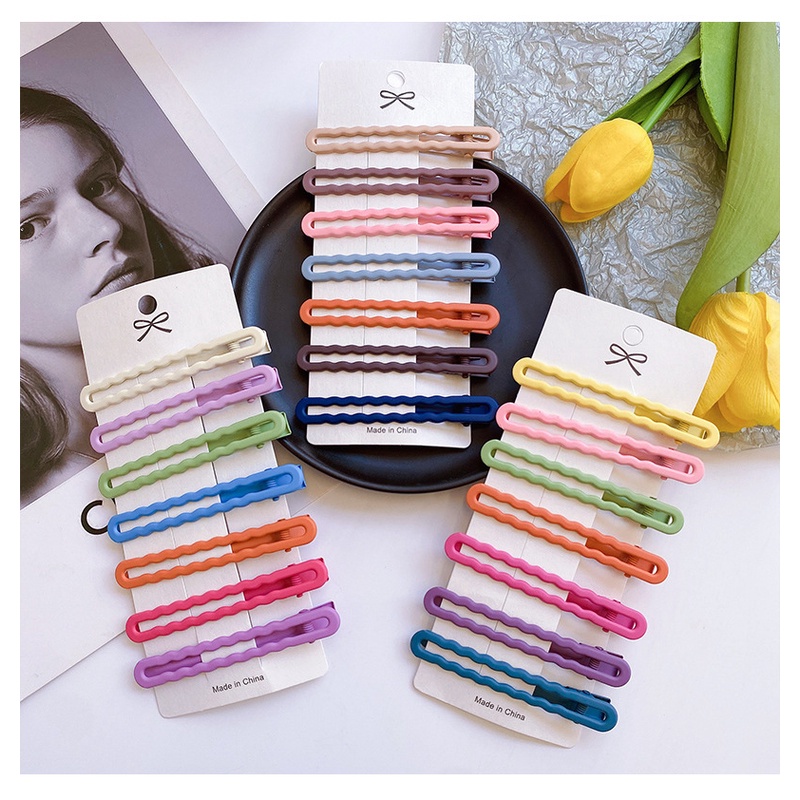 Set 7 Kẹp Tóc Mái Bên Hông Cho Nữ BB