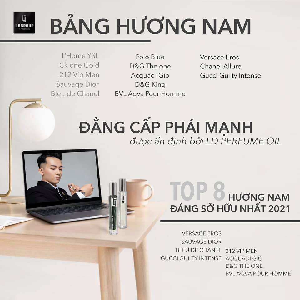 Tinh dầu nước hoa Pháp VERSAGE EROS 12ml - thương hiệu LD Perfume Oil | BigBuy360 - bigbuy360.vn