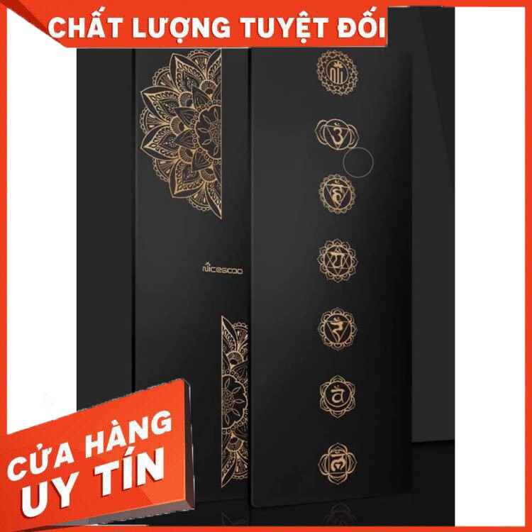 (Tặng túi cao cấp + xịt thảm + Khăn lau) Thảm Yoga Cao Su Nicegood cao cấp Chống Trơn Trượt Cao Cấp Sang -Xịn - Mịn