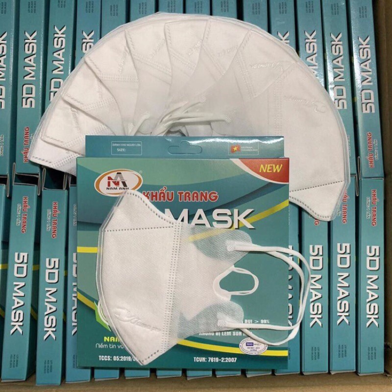 Khẩu Trang 5D Mask FAMAPRO NAM ANH (10 cái/hộp)