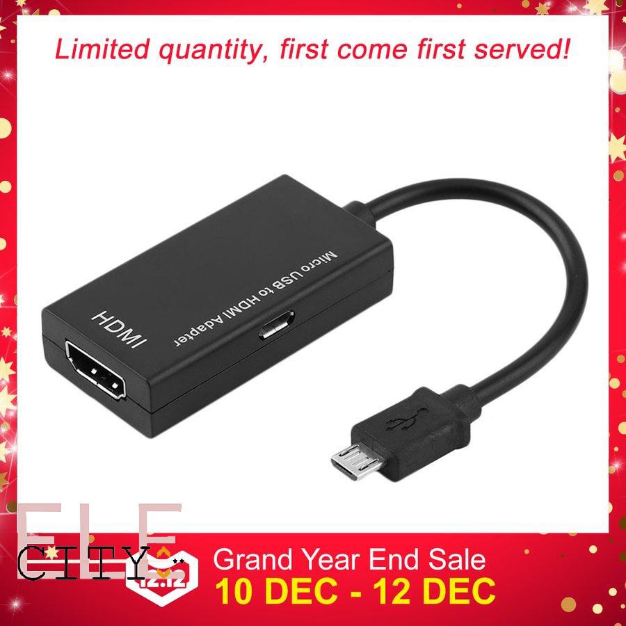 Cáp Chuyển Đổi Mini Micro Usb Sang Hdmi 107ele